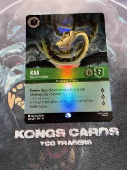 212/204 Kaa - Secretive Snake EPIC Disney Lorcana Set 10 - Image 1
