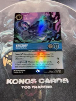 218/204 Kristoff - Mining the Ruins EPIC Disney Lorcana Set 10 - Image 1