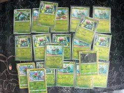 50 Bulbasaur Ivysaur Venusaur Pokemon Cards BUNDLE Holos Reverse Holo Rare LOT - Image 4