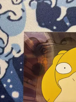 Topps Pokemon #54 Psyduck HOLO/FOIL CARD - BLUE LABEL - TV Animation Edition - Image 3