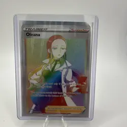 Oleana 202/192 Rainbow Secret Rare Rebel Clash Pokemon - Image 1