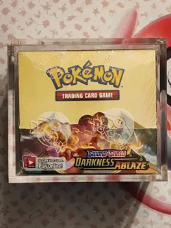 Pokemon TCG SEALED Sword & Shield: Darkness Ablaze Booster Box w/ Acrylic 820650817120 - Image 1