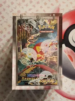 Pokemon TCG SEALED Sword & Shield: Darkness Ablaze Booster Box w/ Acrylic 820650817120 - Image 2