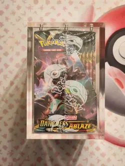 Pokemon TCG SEALED Sword & Shield: Darkness Ablaze Booster Box w/ Acrylic 820650817120 - Image 4
