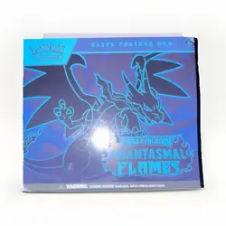 Pokemon Elite Trainer Box Mega Evolution Phantasmal Flames 9 Booster Packs - Image 1