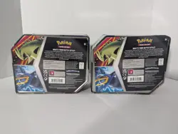 2x Pokemon TCG Empoleon V Strikers Factory Sealed 5-Pack Tins 2021 - Image 2