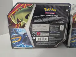 2x Pokemon TCG Empoleon V Strikers Factory Sealed 5-Pack Tins 2021 - Image 3