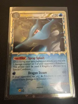 Pokemon Unleashed Kingdra (Prime) 85/95 Holo, LP - Image 1