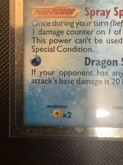 Pokemon Unleashed Kingdra (Prime) 85/95 Holo, LP - Image 4