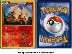 2012 Pokemon, B&W Next Destinies, #13/99 Arcanine, Reverse Holo Uncommon - Image 1