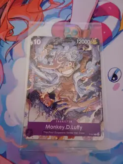 One Piece TCG Monkey.D.Luffy P-041 Sealed - Image 1