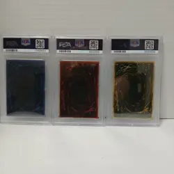 Yu-Gi-Oh! PSA 9 Egyptian God Card Set (Obelisk, Slifer, Ra) - Image 5