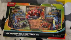 Pokemon Trading Card Game Incineroar ex and Torterra ex Special Collection Box - Image 1