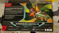Pokemon Trading Card Game Incineroar ex and Torterra ex Special Collection Box - Image 2
