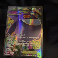 Pokemon Gengar EX XY Phantom Forces Ultra Rare Holo 114/119 170 HP 2014 Card - Image 1