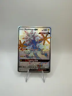 Pokemon Card Xurkitree GX SV58/SV94 Hidden Fates Ultra Rare Shiny Vault NM - Image 1
