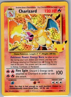 Charizard 4/102 Celebrations: Classic Collection - Pokemon Card - NM - Image 1