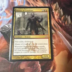 MTG Master of Cruelties - Dragon's Maze #082 - Image 1