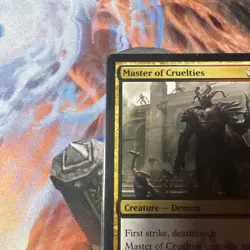 MTG Master of Cruelties - Dragon's Maze #082 - Image 2