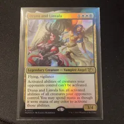 Drana and Linvala March of the Machine Foil - Image 1
