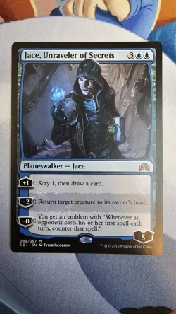 Jace, Unraveler of Secrets Shadows over Innistrad Regular # 69 - Image 1