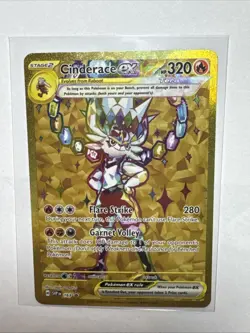 Pokemon Cinderace ex - Promo Holo SV: Scarlet & Violet Promo Cards 163 NM - Image 1