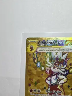 Pokemon Cinderace ex - Promo Holo SV: Scarlet & Violet Promo Cards 163 NM - Image 2