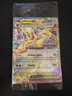 ⚡Jolteon ex 030/131 Prismatic Evolutions Stamped Promo Sealed Pokemon NM ⚡ - Image 1