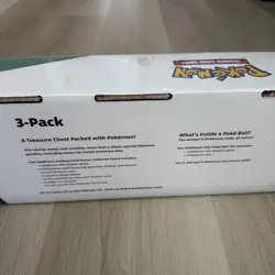 Pokemon Eevee 3-Pack Treasure Chest Tin & 2 Random Poke Balls. Costco Exclusive. - Image 4