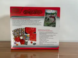 Scarlet and Violet Base Set Pokemon Center Exclusive ETB 🔴Koraidon🔴 Corner rip - Image 3