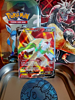 Pokemon TCG Chesnaught V 171/195 (Full Art) Sword & Shield Silver Tempest - Image 1