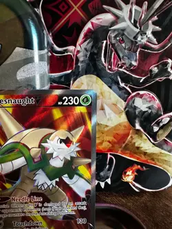 Pokemon TCG Chesnaught V 171/195 (Full Art) Sword & Shield Silver Tempest - Image 3