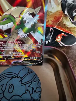 Pokemon TCG Chesnaught V 171/195 (Full Art) Sword & Shield Silver Tempest - Image 4