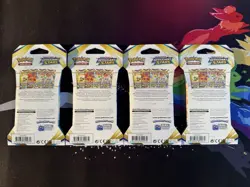 Pokemon TCG Brilliant Stars Sleeved Booster Packs (4) Full Art Set Sealed - Image 2