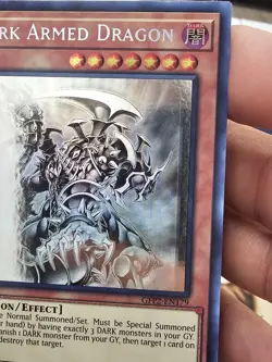 Dark Armed Dragon (Ghost Rare) GFP2-EN179 1st Edition Yugioh Foil Shift Misprint - Image 4