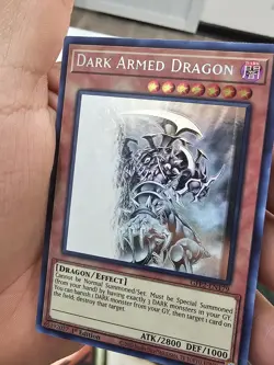 Dark Armed Dragon (Ghost Rare) GFP2-EN179 1st Edition Yugioh Foil Shift Misprint - Image 5