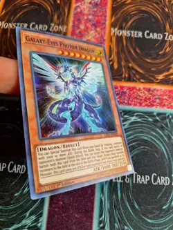 Yu-Gi-Oh! TCG Galaxy-Eyes Photon Dragon LED3-EN939 Super Rare 1st Edition NM - Image 2