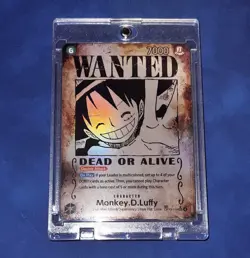 Monkey.D.Luffy OP13-118 Wanted SP Englisch (one piece tcg) - Image 1