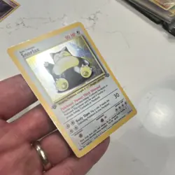 Pokemon TCG Snorlax Jungle 1st Edition 11/64 90 HP Holo Rare English Card - Image 4