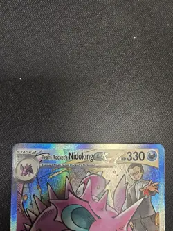 Pokemon TCG Team Rockets Nidoking EX 233/182 Destined Rivals NM Condition - Image 2