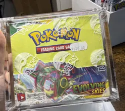 Pokemon ENGLISH TCG Evolving Skies Booster Box Sealed with Magnetic Case mint - Image 2