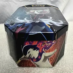 HISUIAN SAMUROTT V TIN Divergent Powers Pokemon TCG 2022 Factory Sealed - Image 5