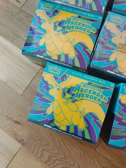 8 box of Pokemon TCG Ascended Hero Elite Trainer Box ETB New & Sealed In Hand - Image 5