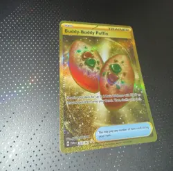 Pokemon Buddy-Buddy Poffin 223/167 Twilight Masquerade Full Art Holo - Image 3