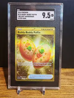 Pokemon Buddy-Buddy Poffin 223/167 Sv06: TM Holo Sgc 9.5 - Image 1