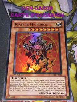 CARTE Yu Gi Oh MAITRE HYPERION SDLS-FR001 1ere edition - Image 1