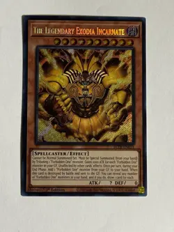 Yugioh! The Legendary Exodia Incarnate BLTR-EN051 Secret Rare 1st Edition NM - Image 1