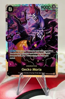 Gecko Moria OP06-086 SR, One Piece Card Game TCG Super Rare English NM - Image 1