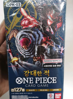 One Piece Card Booster Box Mighty Enemy OPK-03 TCG New Saled Factory Korean - Image 3