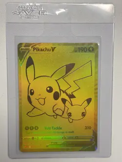 Pokemon Pikachu V SWSH145 Sword & Shield Promo Foil Card Lightning 2021 - Image 1